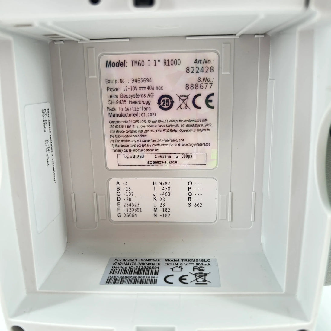 Leica TM60 I 1″ R1000